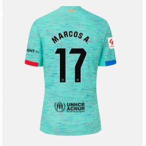 Barcelona Marcos Alonso #17 Koszulka Trzecich Kobiety 2023-24 Krótki Rękaw